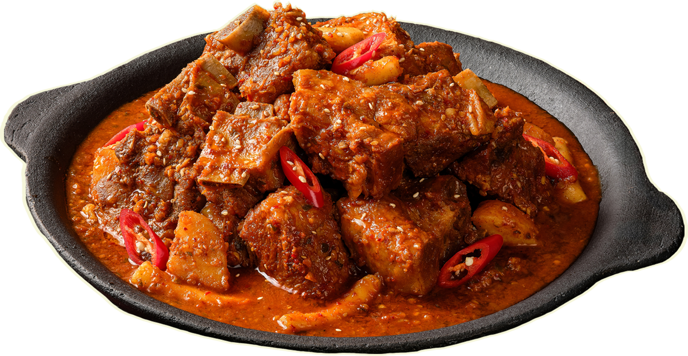 국민매운찜갈비 메인 요리